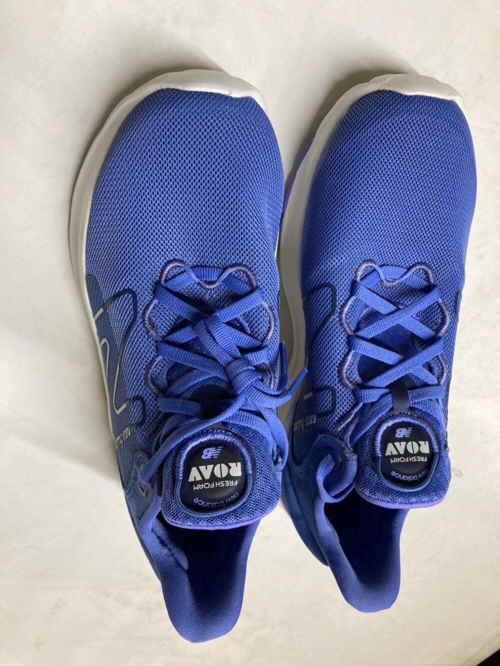 New Balance Women Fresh Foam Running Shoes  8.5 Wide Blue Athletic Sneakers New - Picture 3 of 7